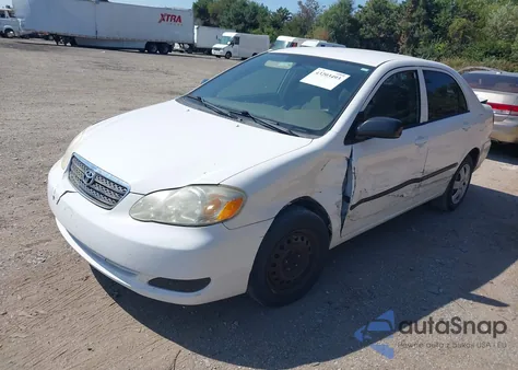 2007 Toyota Corolla Ce from USA, damaged, VIN 2T1BR32E47C769335